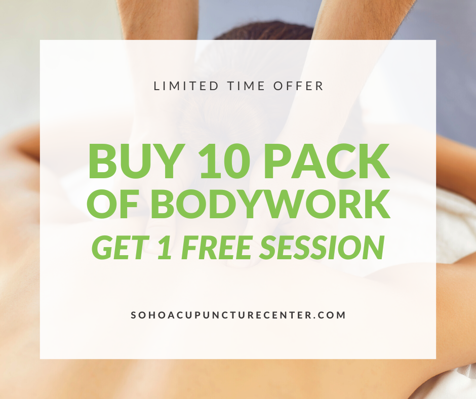 Bodywork - Buy 10 Get 1 FREE